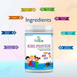dr.satyamrut Kids Protein Powder DHA With Vitamin D, Growth & Strong Bones, Brain Development Protein Shake image 5