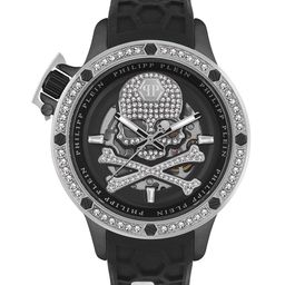 PHILIPP PLEIN Men Embellished Dial & Straps Analogue Automatic Watch PWUAA0123-picture-11