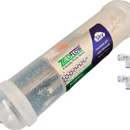 Zedflow Mineral Cartridge with 2 pcs elbow connectors for RO Water Purifier Solid Filter Cartridge-image-23