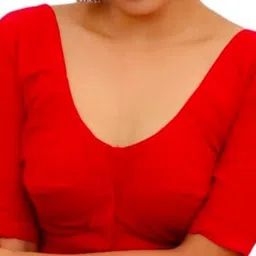 mrs Round Neck Women Blouse image 4