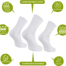 doctor extra soft Premium Cushioned Bamboo Ankle Socks For Sports,Running,GymTraining Everyday Use Men Ankle Length image 4