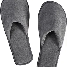 mifuzi Home Slippers for Men Winter House Indoor Bedroom Room Warm Soft Cloth Chappal Men Slippers image 3