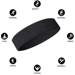 dreampalace india Sports Tennis Badminton Headband Head Band image 2