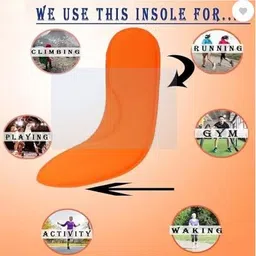 appe Memory Foam Insole for Men All Types of Shoes (2-Pair of Size-6UK) Insole image 3