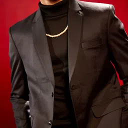 jbn creation Men Solid Single Breasted Casual Blazer image 4