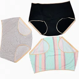 zebacreation Pack of 3 Women Hipster Multicolor Panty-picture-12