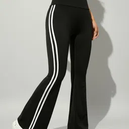 pater Women Solid Black Track Pants image 4