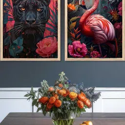 WALLLANE Brown Wood Wall Art-picture-39