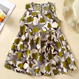 FOREVER FRIDAY Girls Conversational Print A-Line Knee Length Dress-picture-16