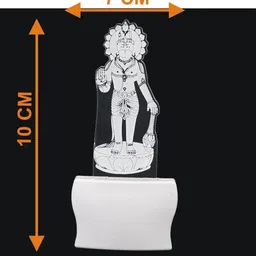 1ST TIME Red & White Acrylic Traditional Abstract Shaped Shaped Wall Lamp image 5