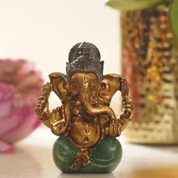 Pure Home and Living Gold-Toned Religious Figurine Showpiece-image-75