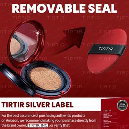 TIR TIR Mask Fit 72 Hr Long Lasting Red Mini Cushion With Niacinamide - 18 g Fair 13 C image 3