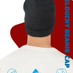 iSWEVEN Unisex Printed Beanie image 5