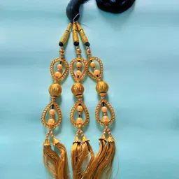 KRENOZ Women Patiala Bridal Paranda Hair Accessory Set-picture-39
