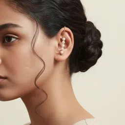 MISS ASTUTE Contemporary Ear Cuff Earrings image 3