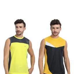FTX Pack Of 2 Colourblocked Cut & Sew Dri-FIT T-shirts image 4