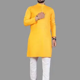 ANUJ FASHION Men Blended A-Line Kurtas-picture-19