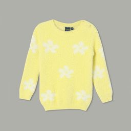 Juniors by Lifestyle Girls Floral Printed Pullover-picture-55