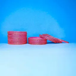 AMITFASHION Set Of 24 Shimmered Bangles image 3