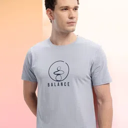 HRX by Hrithik Roshan Conversational Print Pure Cotton Yoga T-shirt-picture-16