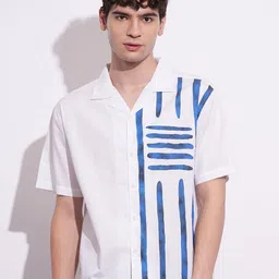 Being Human Men Classic Opaque Printed Casual Shirt-image-71