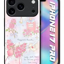 QRIOH Floral Printed iPhone 17 Pro Back Case Mobile Accessories-picture-12