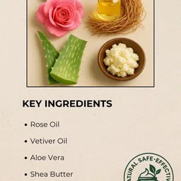 SHAT PRATISHAT Moisturizing Face Cream With Rose & Vetiver - 100 g image 3