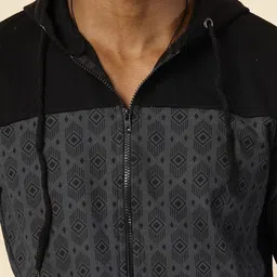 Rigo Men Colourblocked Fleece Lightweight Bomber Jacket image 3