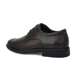 ROSSO BRUNELLO Men Textured Formal Derbys image 2