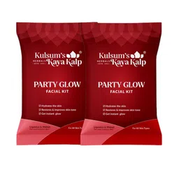 Kulsum's Kaya Kalp Set Of 2 7 In 1 Party Glow Facial Kit image 1