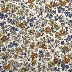 Ackross Green & White Floral Printed Microfiber 90 GSM Mild Winter Reversible Dohar image 2