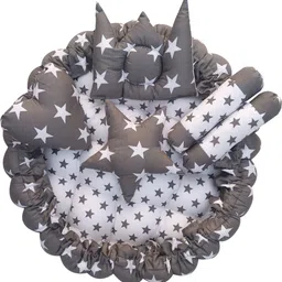 parth enterprise Cotton Baby Bed Sized Bedding Set-picture-26