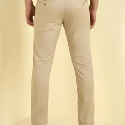 Allen Solly Men Self Design Slim Fit Trousers image 5