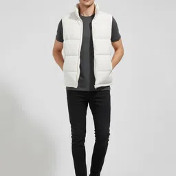 Mast & Harbour Men Sleeveless Gilet Jacket-picture-23