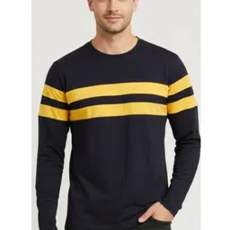 AUTNA Men Colourblocked T-shirt-picture-30
