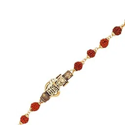 Divine souvenirs Unisex Gold Plated Artificial Beaded Wraparound Bracelet-picture-25