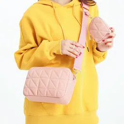 CORSICA Women Bucket Sling Bag with Quilted-picture-42