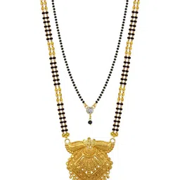 Bhanu diam Women Gold Mangalsutra-picture-35