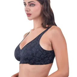 LIBRA Floral Bra Full Coverage Lightly Padded image 2