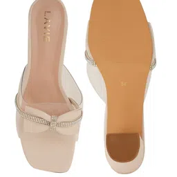 Lavie Party Block Mules with Bows image 4