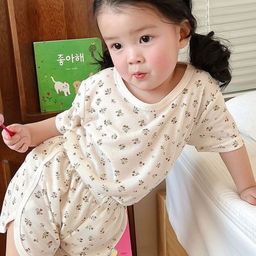 LULU & SKY Unisex Kids Printed Night suit-picture-4