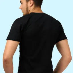 Uniplanet store Men Graphic Printed Round Neck Cotton T-shirt image 2