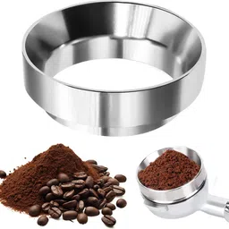hasthip 51mm Magnetic Portafilter Powder Ring Stainless Steel Personal Coffee Maker image 1