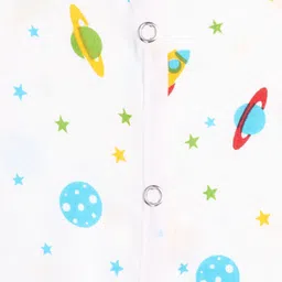 Kidbea Infants Pack Of 2 Printed Pure Bamboo Jhabla JH_01_PO2_03 image 5