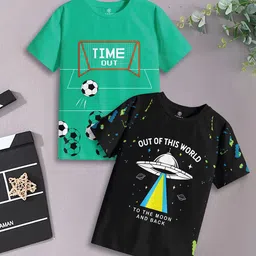 CODEZ Boys 2 Pure Cotton T-shirt-picture-50