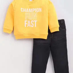 Dollar Boys Printed T-shirt with Trousers-image-45