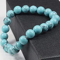 Divine souvenirs Unisex Artificial Beaded Elasticated Bracelet-picture-11