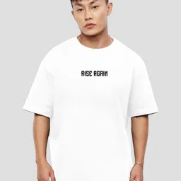 MaverIQ Men Graphic Printed Round Neck Cotton Oversized T-shirt-picture-37