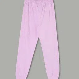 Fame Forever by Lifestyle Girls Printed Pure Cotton Regular Fit Joggers image 3