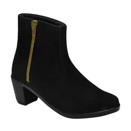 Shoetopia Women Block-Heeled Regular Boots image 2
